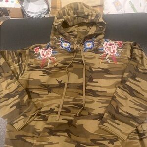 Johnny  Was hooded sweatshirt